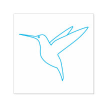 Minimal linjeart Hummingbird