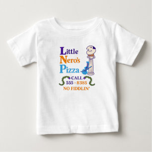 Minimal Little Nero's Pizza T Shirt