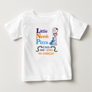 Minimal Little Nero's Pizza T Shirt