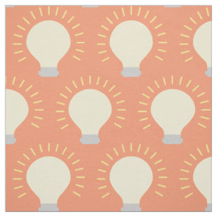 Minimal ljusglödlampa Polka dots Tyg