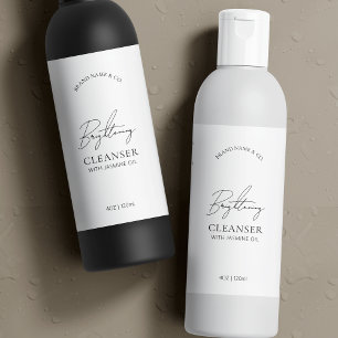 Minimal Logotyp 8 OZ Cosmo Flaska-vattentät etiket