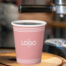 Minimal Logotyp för Anpassningsbar av vit Rand på 