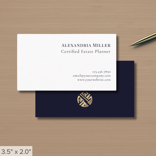 Minimal Logotyp för enkel Professionell Visitkort (Skapare uppladdad)