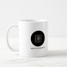 Minimal logotyp för företagsvarumärkesdesign mugg