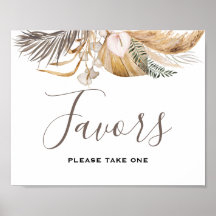 Minimal Löv Boho Blommigt Bröllop