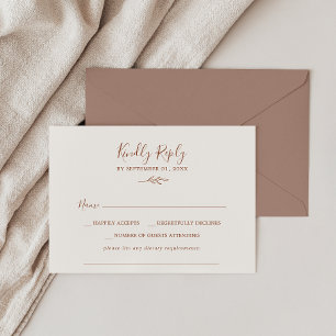 Minimal Löv   Boho Cream-kostkrav OSA Kort