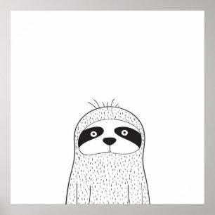 Minimal lutning poster