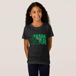Minimal Mama Bear Typography Art T Shirt