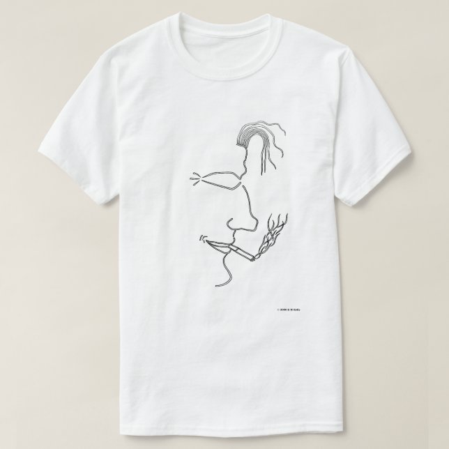 MINIMAL MAN T-SHIRT (Design framsida)