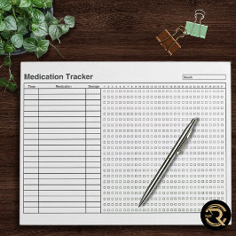 Minimal Medication Tracker  Anteckningsblock