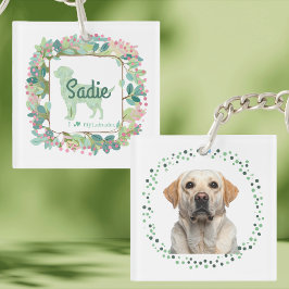 Minimal Mint Labrador | Custom Name & Photo