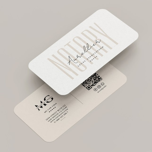 Minimal mobil notar offentlig underskrift agent sa visitkort (Minimal Mobile Notary Public Signing Agent Sand Business Card
)