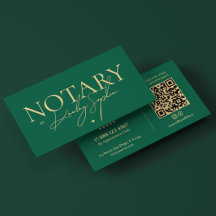 Minimal mobil notarius publicus elegant grön