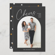 Minimal modern Arch Photo Chef för nyårsautomat He