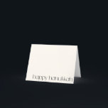 Minimal Modern Black White Hanukkah Blank Anpassni Helgkort<br><div class="desc">Minimalt Modern Black White Hanukkah Blank Anpassningsbar Helgdag Card</div>