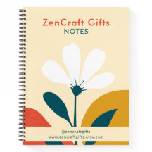 Minimal Modern Blomster Terrakotta Senapgrön