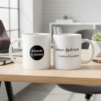 Minimal Modern | Din logotyp Jumbo Mugg