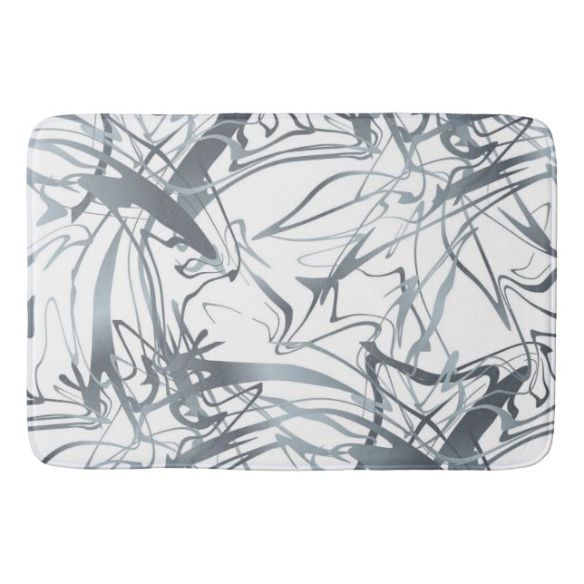 Minimal modern formdesign för geometrisk Abstrakt Badrumsmatta (Framsidan)