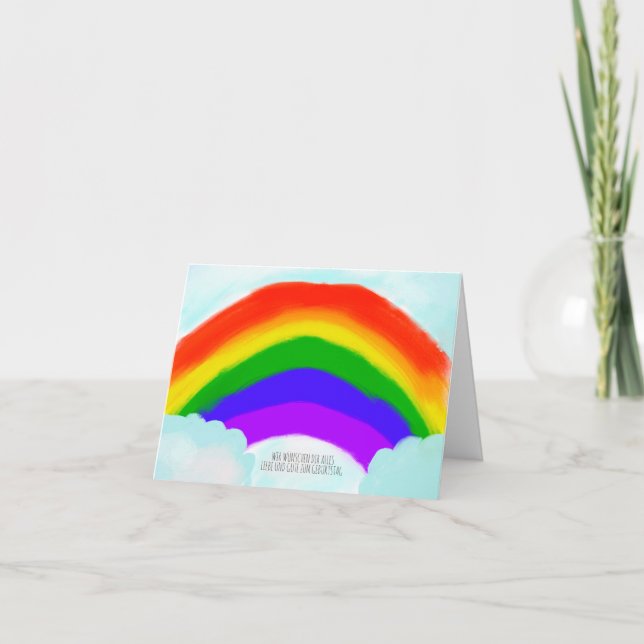 minimal, modern jul helgkort (Framsida)