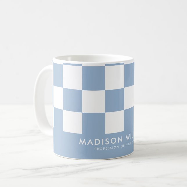 Minimal modern kvadratkaffe Mugg (Framsida vänster)