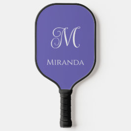 Minimal modern Namn och monogram i Lila Lavender