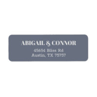 Minimal Modern Soft Grått Blue Lavender Typografi