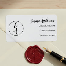 Minimal Modernt Monogram