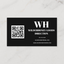 Minimal monogram grå professionell visitkort