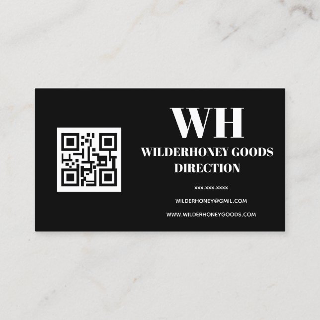 Minimal monogram grå professionell visitkort	 visitkort (Baksida)
