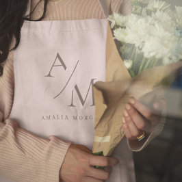 Minimal monogram Pastel Rosa