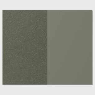 Minimal mossingrön presentpapper – kan anpassas