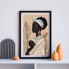 Minimal Mother – Kärnan i afrikansk moderskap Poster