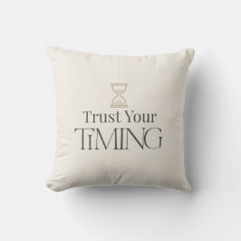 Minimal Motivational Throw Pillow-Aesthetic Decor Kudde