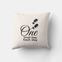 Minimal Motivational Throw Pillow-Home Decor