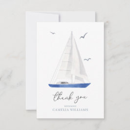 Minimal Nautical Sailboat Ahoy Boy's Tack