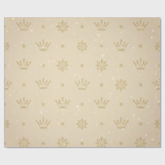 Minimal Neutral Luxe Christmas Wrapping Paper Presentpapper
