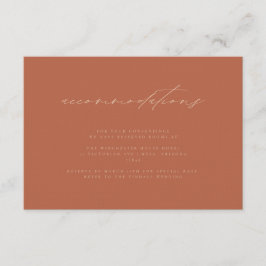 Minimal Neutralt Solnedgång i bostäder för rost Br Tilläggskort