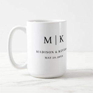 Minimal och Chic BRÖLLOP Kaffemugg