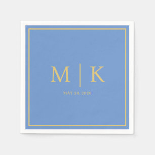 Minimal och Chic Bröllop Napkins Pappersservett