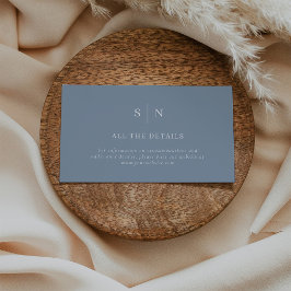 Minimal och Chic | Information om Dusty Blue och W Tilläggskort