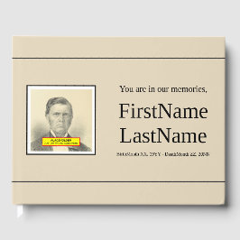 Minimal och enkel guesterbok gästböcker