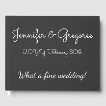 Minimal och grundläggande Bröllop/Giftermål gäst B