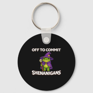 Minimal Off Commit Busiga Trollkarl Nyckelring