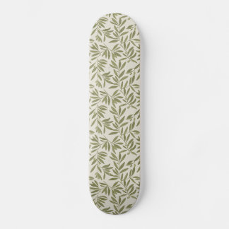 Minimal Olive Branch Pattern Mini Skateboard Bräda 18,5 Cm