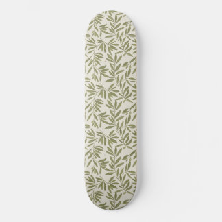 Minimal Olive Branch Pattern Mini Skateboard Bräda 18,5 Cm