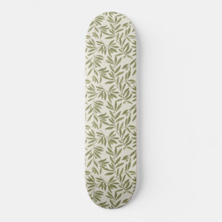 Minimal Olive Branch Pattern Mini Skateboard Bräda 18,5 Cm