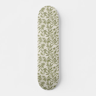 Minimal Olive Branch Pattern Mini Skateboard Bräda 18,5 Cm