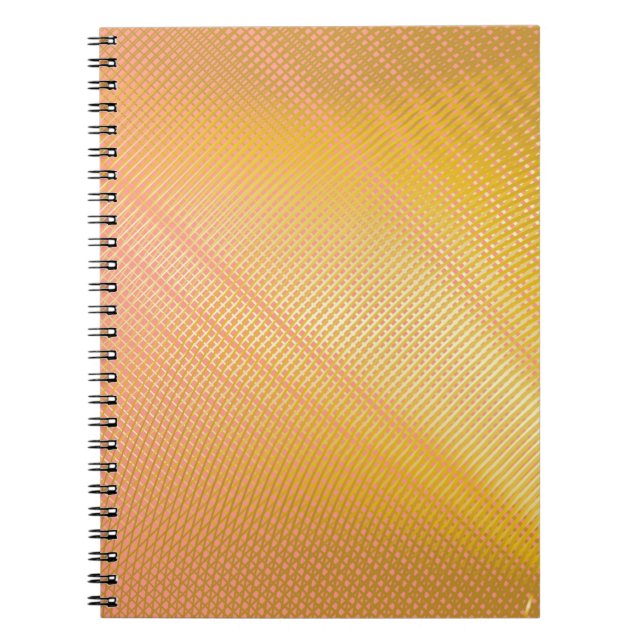 Minimal övertoning Mönster. Duo Tone Cover Design. Anteckningsbok (Framsidan)