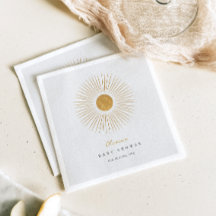 Minimal Pappersservett för modern solljus babyn