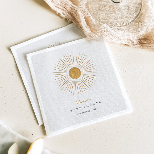 Minimal Pappersservett för modern solljus babyn (Skapare uppladdad)